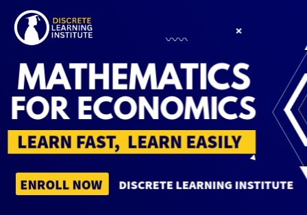 MATH FOR ECONOMICS